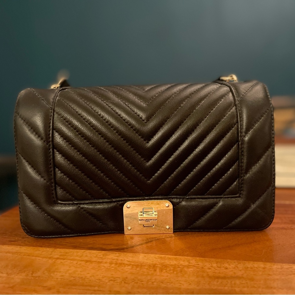 Karl Lagerfeld Leather Handbag